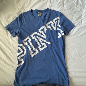 PINK blue logo top